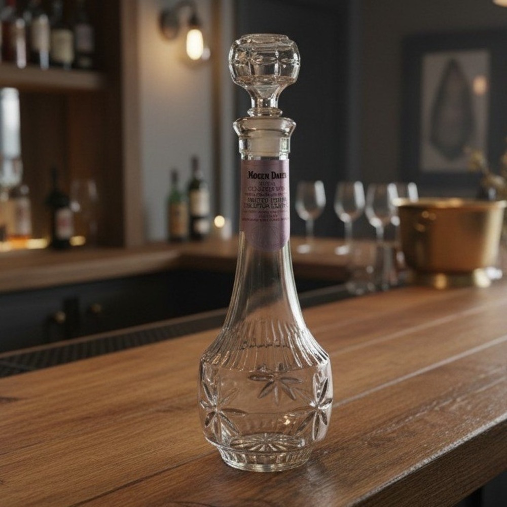 Mogen David Collector's‎ Empty Clear Wine Decanter, 3rd Series Limited Edition
